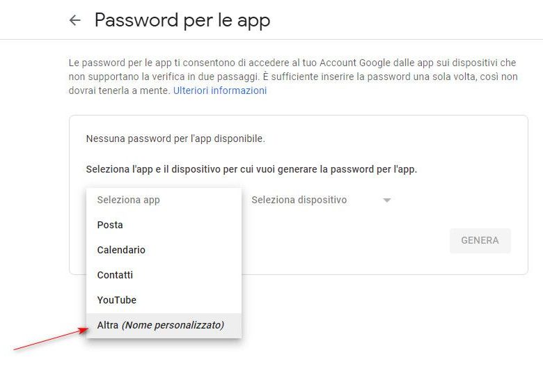 Gmail step4 min e1616003437274 » Manuale Software gestionale Atlantis Evo Impostazioni google verifica in due passaggi