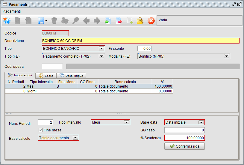 Gestione pagamenti | Software gestionale Atlantis Evo