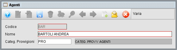 agenti » Manuale Software gestionale Atlantis Evo Scheda agenti - gestionale Atlantis Evo