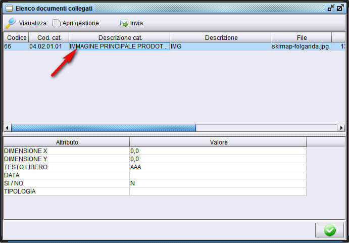 collegamento documento ad altra anagrafica 1 » Manuale Software gestionale Atlantis Evo creare collegamento di un documento ad una altra anagrafica-1 - software gestionale Atlantis Evo