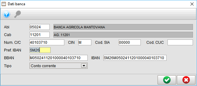 dati banca » Manuale Software gestionale Atlantis Evo Dati banca - Software gestionale Atlantis Evo