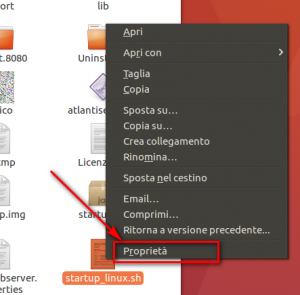 Esecuzione su linux 1