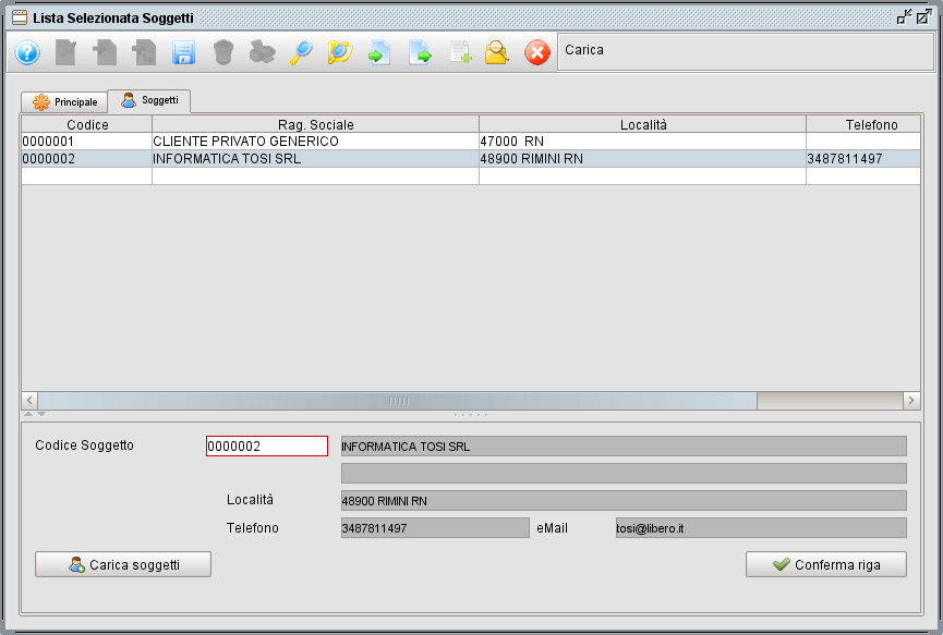 Liste selezionati soggetti-1 - gestionale Atlantis Evo