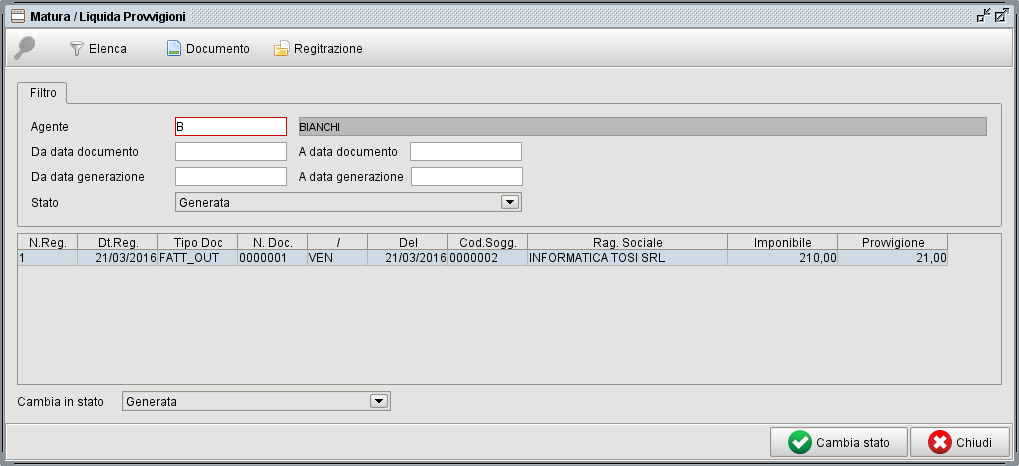 maturazione liquidazione » Manuale Software gestionale Atlantis Evo maturazione-liquidazione provvigioni - software gestionale Atlantis Evo