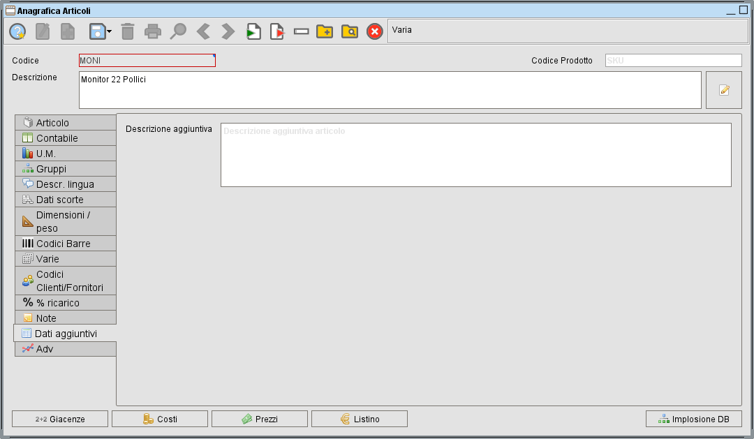 Pasted 32 » Manuale Software gestionale Atlantis Evo