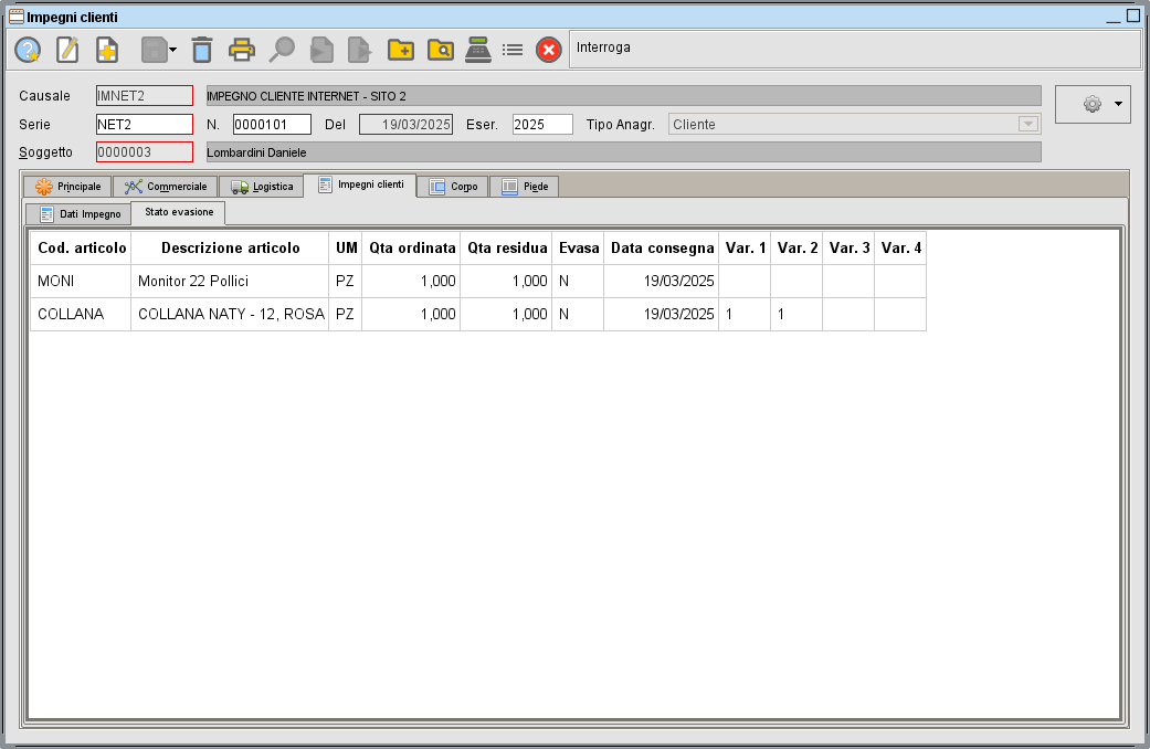 impe » Manuale Software gestionale Atlantis Evo impe » Manuale Software gestionale Atlantis Evo