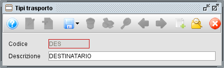 tipi trasporto » Manuale Software gestionale Atlantis Evo anagrafica Tipi trasporto - il programma gestionale Atlantis Evo