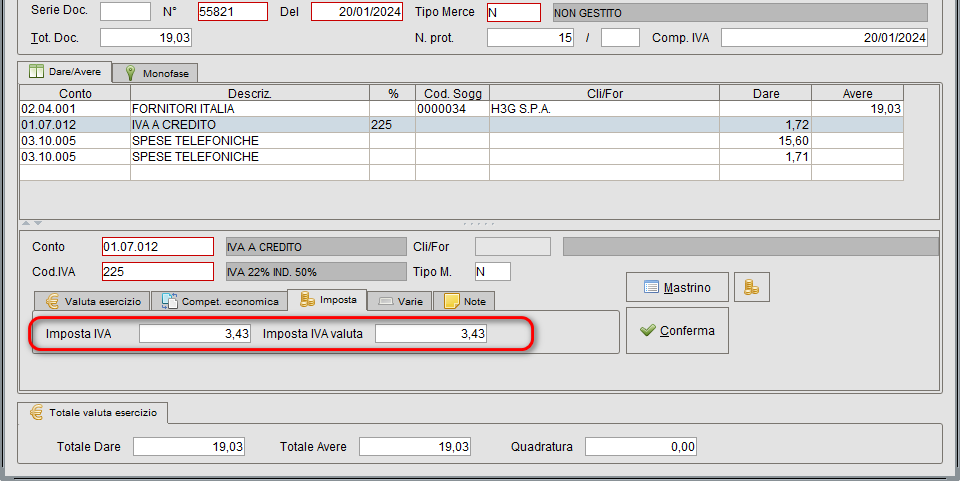 immagine 1 » Manuale Software gestionale Atlantis Evo