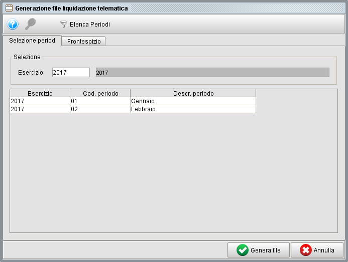 liq telem 1 » Manuale Software gestionale Atlantis Evo Selezione periodi - gestionale Atlantis Evo