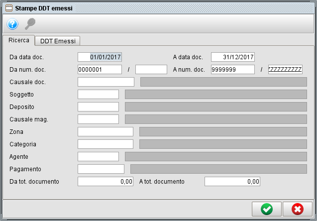 Stampa ddt con il software gestionale Atlantis Evo