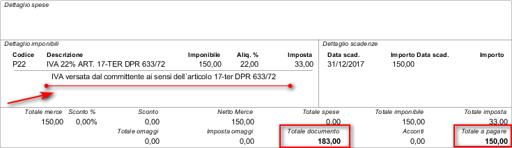 fatt split » Manuale Software gestionale Atlantis Evo fattura in split payment