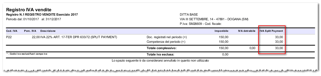 reg iva split2 » Manuale Software gestionale Atlantis Evo riepilogo registro iva in split payment