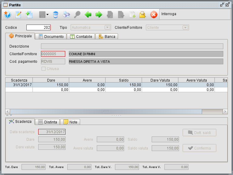 scadenze split » Manuale Software gestionale Atlantis Evo scadenziario in split payment