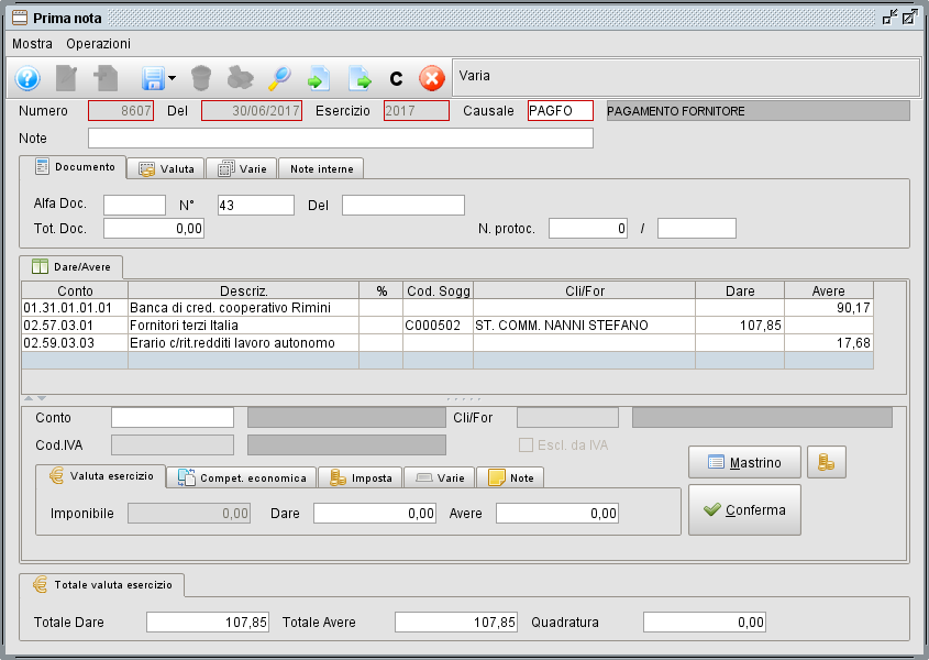 pag forn » Manuale Software gestionale Atlantis Evo pagamento fattura con ritenuta d'acconto