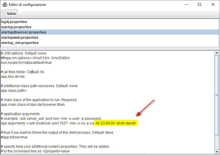 backup derby sched » Manuale Software gestionale Atlantis Evo Schedulazione backup su Derby - Software gestionale Atlantis EvoEvo