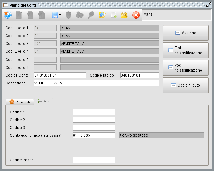 pdc cassa » Manuale Software gestionale Atlantis Evo Conto economico sospeso - Software gestionale Atlantis Evo