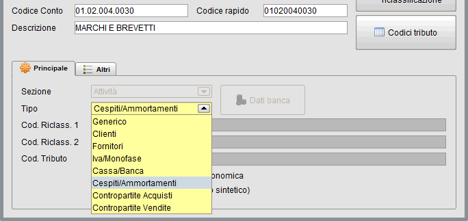 pdc ammortamenti » Manuale Software gestionale Atlantis Evo Gestione cespiti - conti del piano dei conti