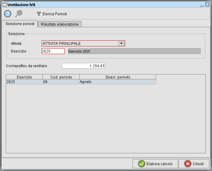 Ventilazione IVA &raquo; Manuale Software gestionale Atlantis Evo