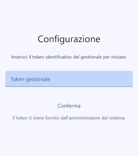 Richiesta token APP mobile