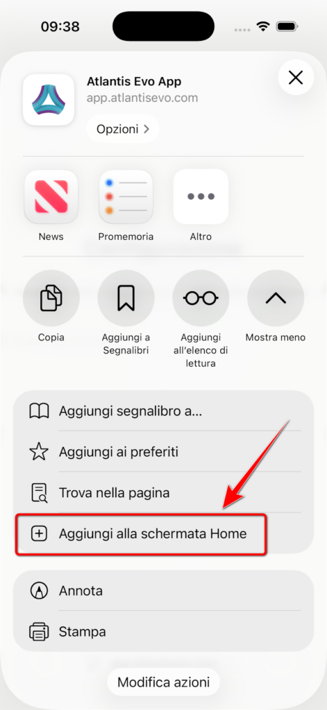 installazione iphone 4 &raquo; Manuale Software gestionale Atlantis Evo