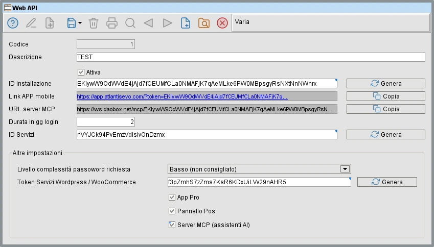 web api » Manuale Software gestionale Atlantis Evo web api » Manuale Software gestionale Atlantis Evo