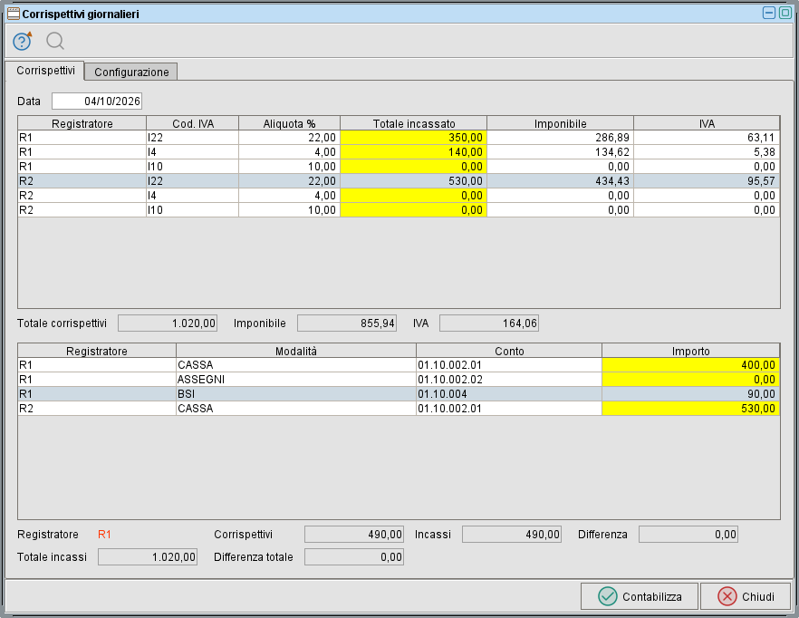 esempio registrazione » Manuale Software gestionale Atlantis Evo esempio registrazione » Manuale Software gestionale Atlantis Evo