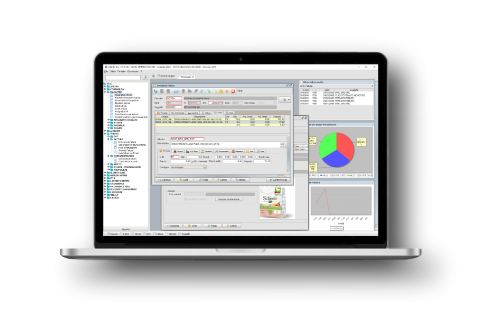 Gestionale per Mac Atlantis Evo - contabilità, fatturazione e magazzino